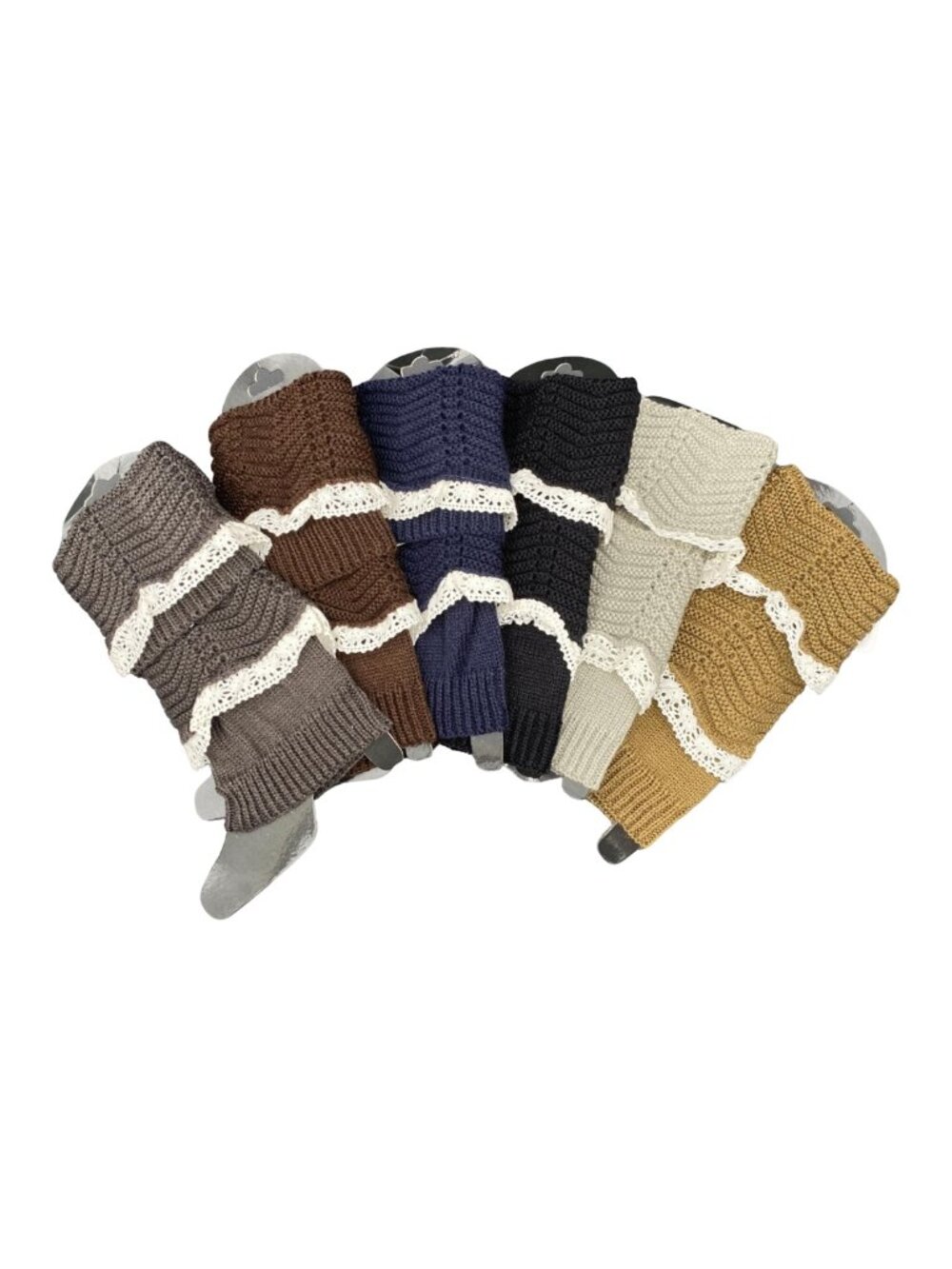 18. Women’s Boot Cuffs Lace Trim | Ankle Leg Warmers NWT